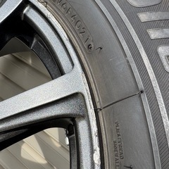 195/65R15 スタッドレス アルミホイールセット 8分山 BS  ブリザックの画像