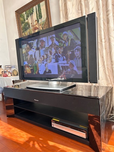 【中古】PDPテレビ＋テレビ台 PDP-436HD ・B-06