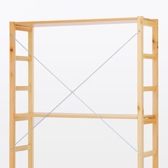 未使用品　無印良品 パイン材ユニットパイン材ユニットシェルフ用クロスバーＬ　パーツの画像