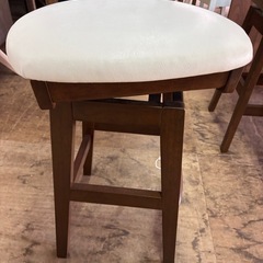 【ジャングル深井店】★貞苅 回転カウンターチェアー ブラウン 家具 堺市 深井【FU3366】の画像