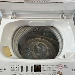 【ジャングル深井店】★洗濯機 ハイセンス HW-T55D 2020 家電 堺市 深井 【FU3371】の画像