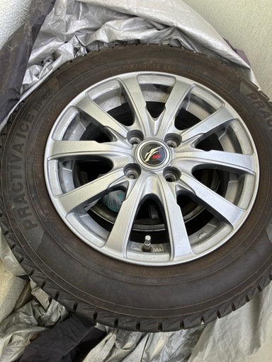 多摩　アルミホイール　スタットレスタイヤ　175/65R14 