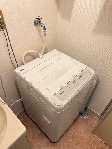 【2/8まで】 Panasonic 5.0L 洗濯機　21年製