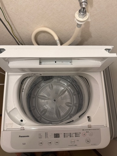 【2/8まで】 Panasonic 5.0L 洗濯機　21年製