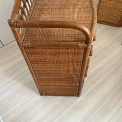 ラタンチェストの画像