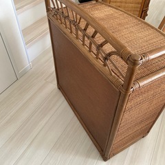 ラタンチェストの画像