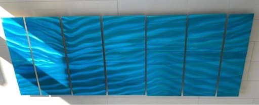 John Allen metal wall art 7 panels