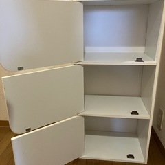 ニトリ　3段カラーボックス　　　　の画像