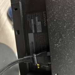 【受渡確定済】モニター　　lenovo thinkvision S22e-19（ケーブル付）の画像