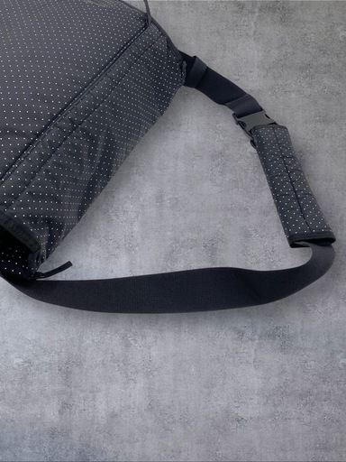 HEAD PORTER BLACK BEAUTY ドット柄 メッセンジャーバッグ (FBF) 東郷