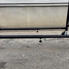 伸縮タイヤラック キャスター付きタイヤスタンド 屋外 の画像