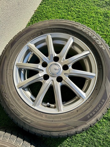 スタッドレスタイヤ＋アルミホイール 4本セット 195/65R15