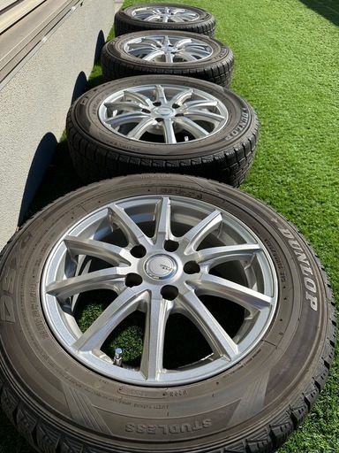 スタッドレスタイヤ＋アルミホイール 4本セット 195/65R15
