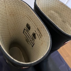 Hunter ショートレインブーツ　レディース23cmの画像