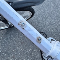 【折りたたみマウンテン
】極太3本スポーク仕様MTB 21段変速の画像