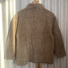 Bashecihq Femme PARIS ブラウン ニット セーター Mの画像