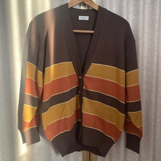 【極美品】 calee ラムウール カーディガン ショールカラー ブラウン M 極美品 calee ラムウール カーディガン ショールカラー ブラウン M