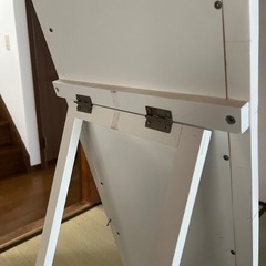 白　姿見鏡の画像