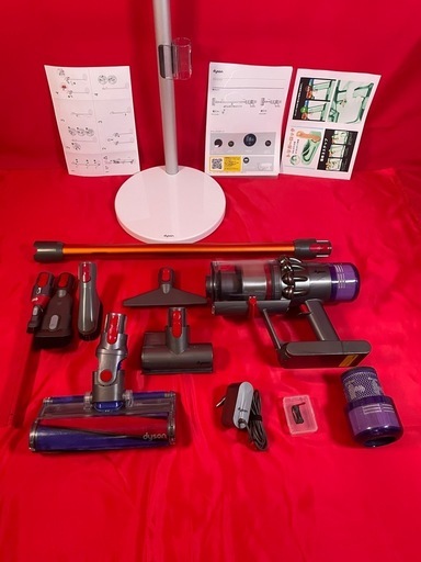 ダイソン②SV14V11純正スタンド新品パイプ ヘッド選択補強トリガーフル