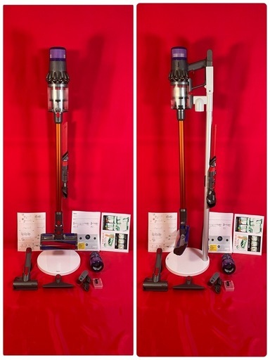 ダイソン⑦SV14V11【訳あり】 ２ヘッドから選択　純正美品パイプ補強トリガー ダイソン②SV14V11純正スタンド新品パイプ ヘッド選択補強トリガーフル