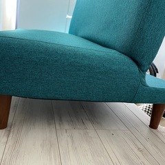 ローソファ　クッションソファ　リクライニングソファの画像