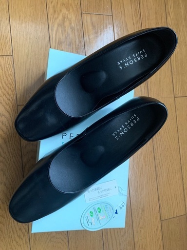 PERSON’S 黒　パンプス　23.5