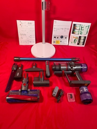 ダイソン③SV14V11純正スタンド新品パイプ ヘッド選択補強トリガーフル