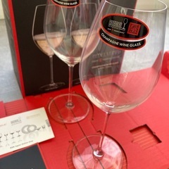 【未使用・箱付き】RIEDEL リーデル ヴェリタス シャンパーニュグラス 2脚セットの画像