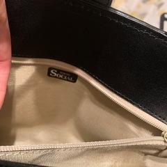 TOKYO SOCIAL  織目加工ハンドバッグ
の画像