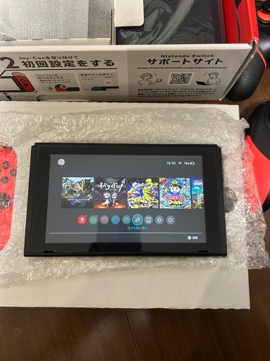 値下げ中❗️Nintendo Switch ネオンブルー/ネオンレッド　付属品完備