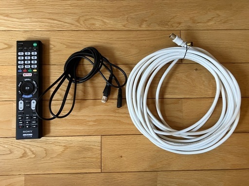 一人暮らしに！　32V型テレビ　SONY kg-32w730e アンテナケーブル付