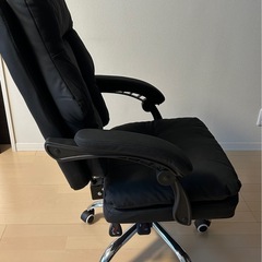 【新品】1人用フットレスト付きチェアの画像