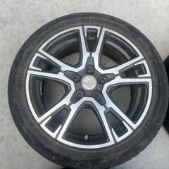 WORK PROMISING 17インチ 7J +53 アルミ ホイール 4本 ワーク の画像