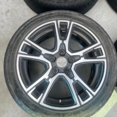 WORK PROMISING 17インチ 7J +53 アルミ ホイール 4本 ワーク の画像