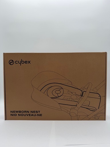 【新品未使用】CYBEX サイベックス Newborn Nest（Black-black）新生児クッション/インレイ