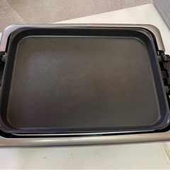 TIGER　タイガー魔法瓶　ホットプレート　CPV-G130　調理　家電　メタリックブラウン　たこ焼き　焼肉　3枚プレート　稼働確認済　中古　③の画像