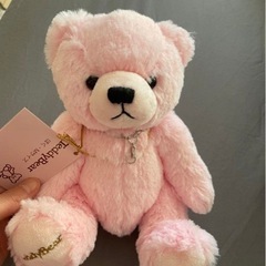 Teddy BearピンクTeddy誕生日8月22の画像