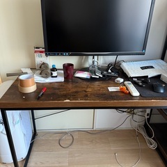 ニット パソコンデスクの画像