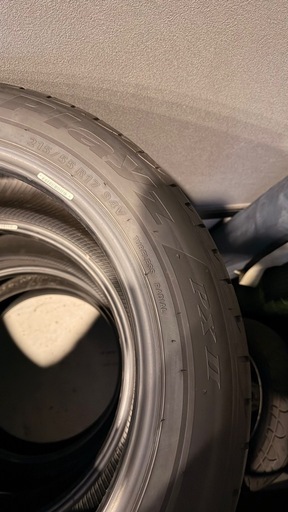 2021年製 BS BRIDGESTONE Playz PXⅡ 215/55R17 94V 4本 室内保管 ブリヂストン プレイズ 中