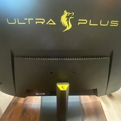 無料】27インチ 曲面モニター ULTRA PLUS 画面割れ ジャンク品 (まお