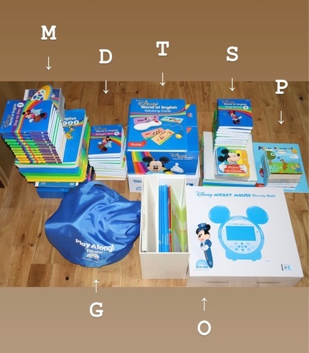 DWE教材 DWE 英語教材 セット 幼児教育 英語 ディズニー 知育 - メルカリ