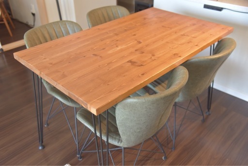 LOWYA】ダイニングテーブル＋チェア4脚セット（4人用） (snappy) 日立