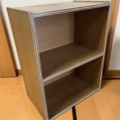 差し上げます　２段カラーボックスの画像