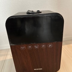 アイリスオーヤマ ハイブリッド式加湿器 4.5L（木目調）の画像
