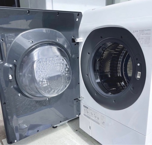 【全国最安値】?2021年製SHARPドラム式洗濯機 洗剤自動　NEXT乾燥ES-W113 配達無料