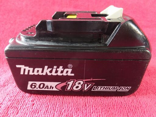 ★【引き取り限定～早いもの勝ち！】★Makita マキタ 純正バッテリー 18V×6.0Ah 【BL1860B】 ＊雪マーク・飛行機マ
