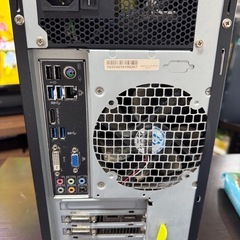 デスクトップPC（Core i7-4790 / メモリ16GB / GTX770 / SSD＋HDD）の画像