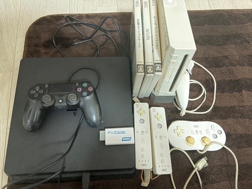 PS4本体  Wii＋ソフト付き