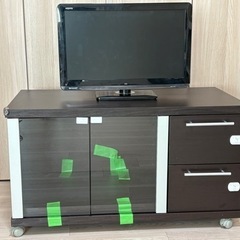ニトリ　キャスター付テレビ台の画像