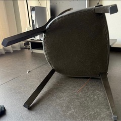 カリモク　モダンアームチェア グレー　CA3700W552の画像